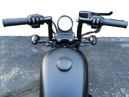 Biltwell(ビルトウェル) ゼッドハンドルバー ディンプル付 ブラック