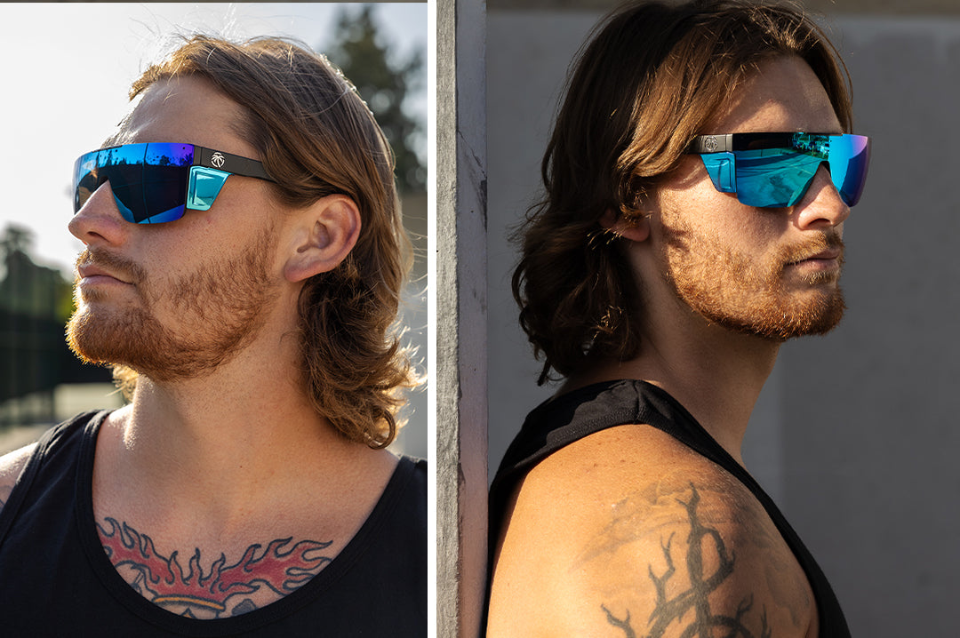 Performance Quatro Sunglasses: Galaxy Z87+ | Heat Wave Visual