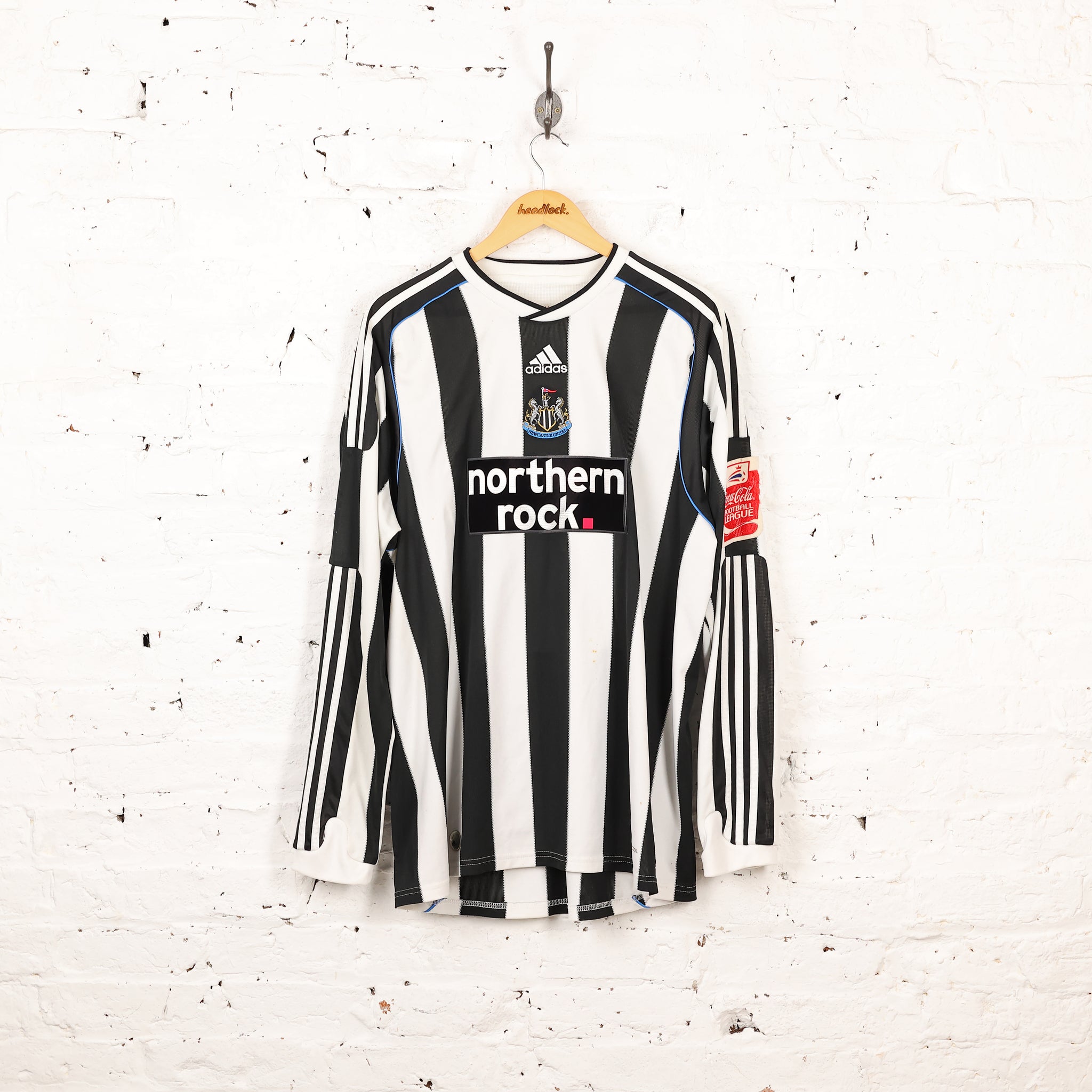 Newcastle United Match Worn Ranger 2009 Home Football Shirt