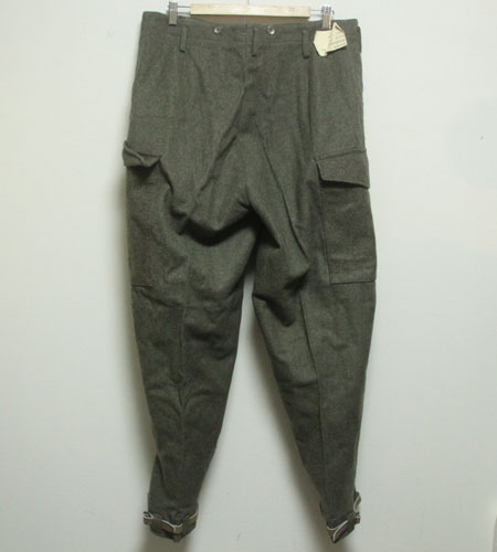 新品] デッドストック スウェーデン軍 M58ウールパンツ ： bt-281