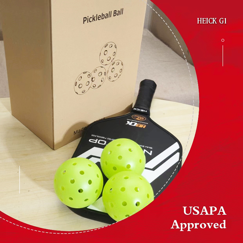 HEICK G1 Pickleball Balls – 24 Pack of Regulation USAPA