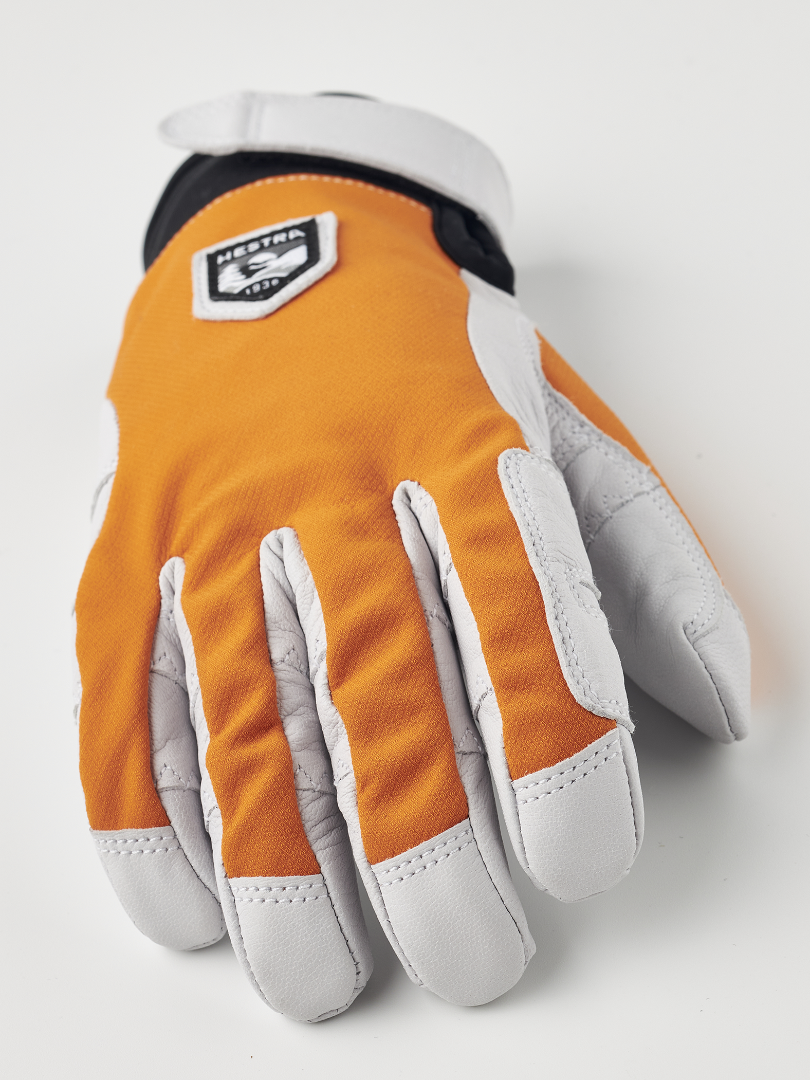 Ergo Grip Active 5-finger - Orange & Offwhite | Hestra Gloves