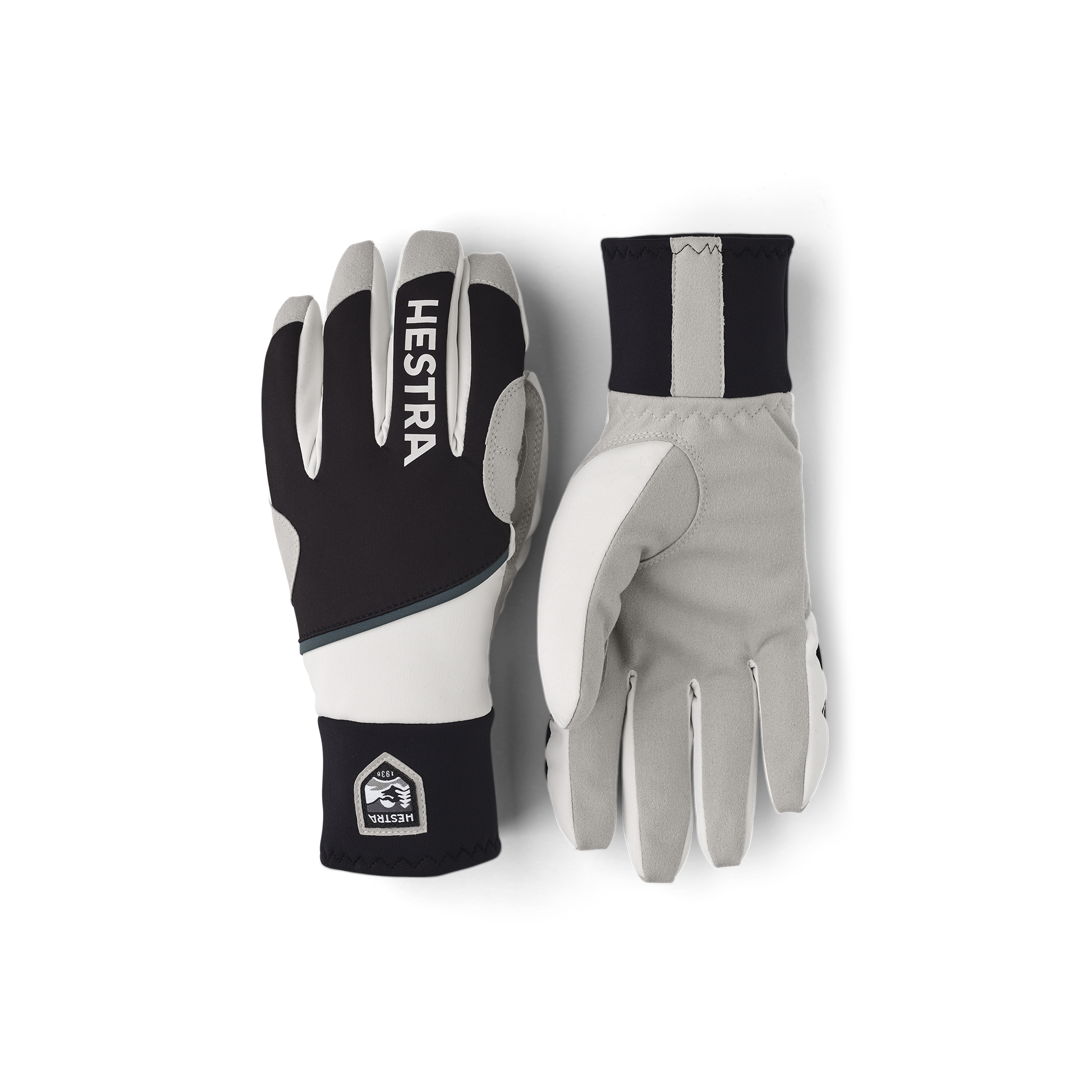 Comfort Tracker - Black & ivory | Hestra Gloves