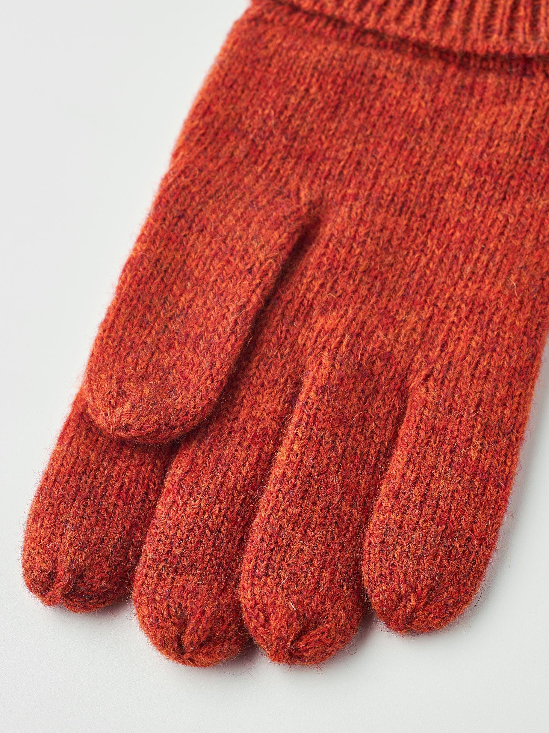 Raggwool Glove - Brick red | Hestra Gloves
