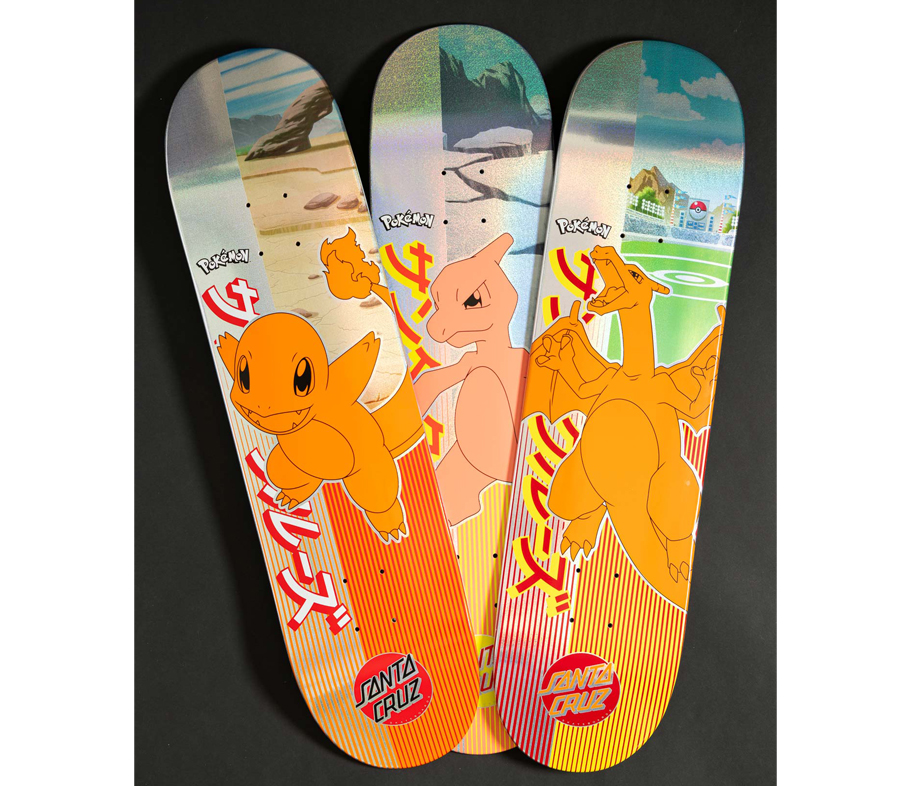 SANTA CRUZ x POKÉMON BLIND BAGS DECK (8 x 31.6inch) サンタクルズ