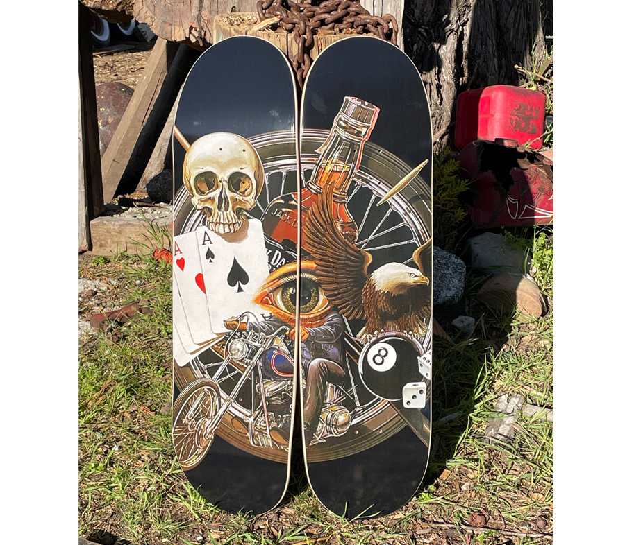 THE DRIVEN ALL THE ELEMENTS DECK (9 x 32.8inch) ドリブン ドリヴン