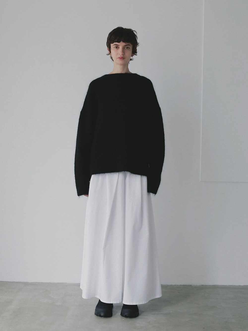 オックスフレアスカート | Skirt | HER. Online Store