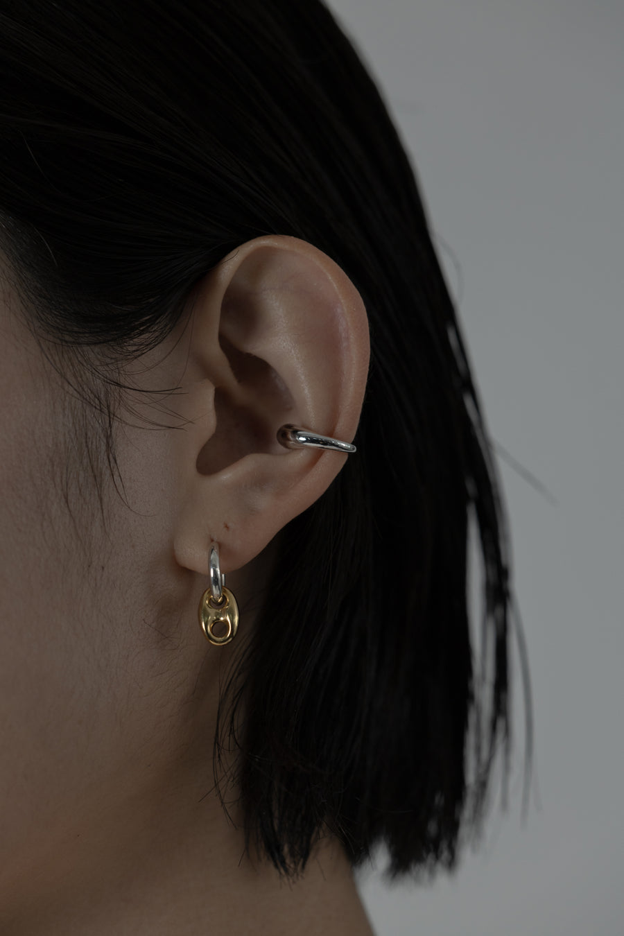 h'eres ouroboros ピアス 片耳 here's OUROBOROS SIGNET PIERCE片耳