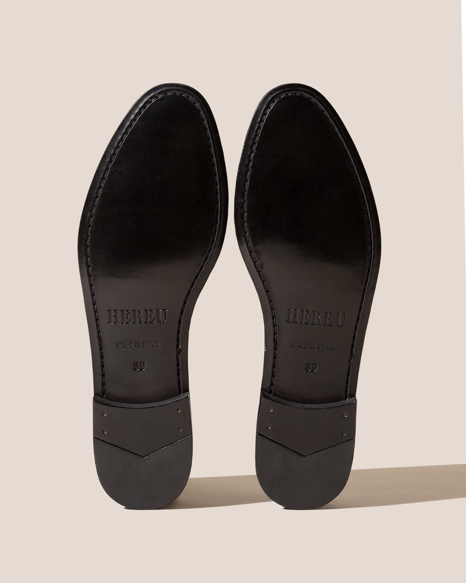 ROSES NUBUCK - Bound Moccasin Mary Jane – Hereu Studio