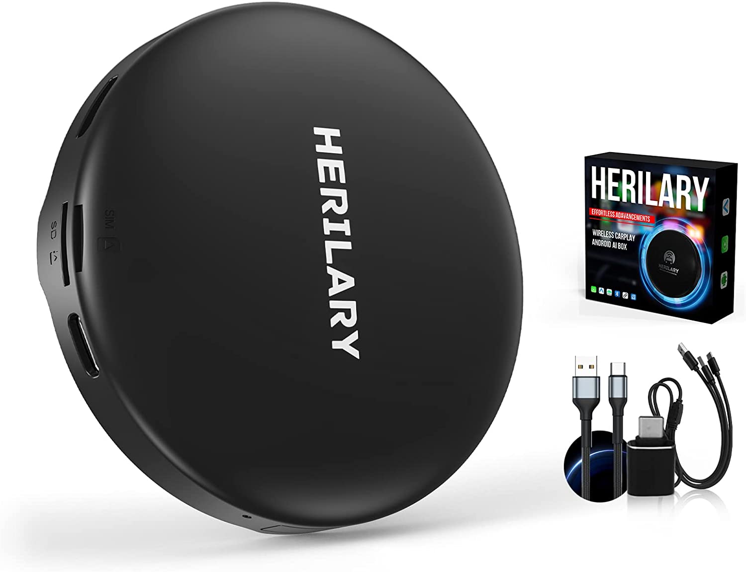HERILARY C8 Wireless CarPlay 3 in 1 Ai Box – Herilary