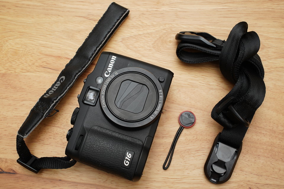 Canon PowerShot G16のハンドストラップをDIYでアップデートしたよ