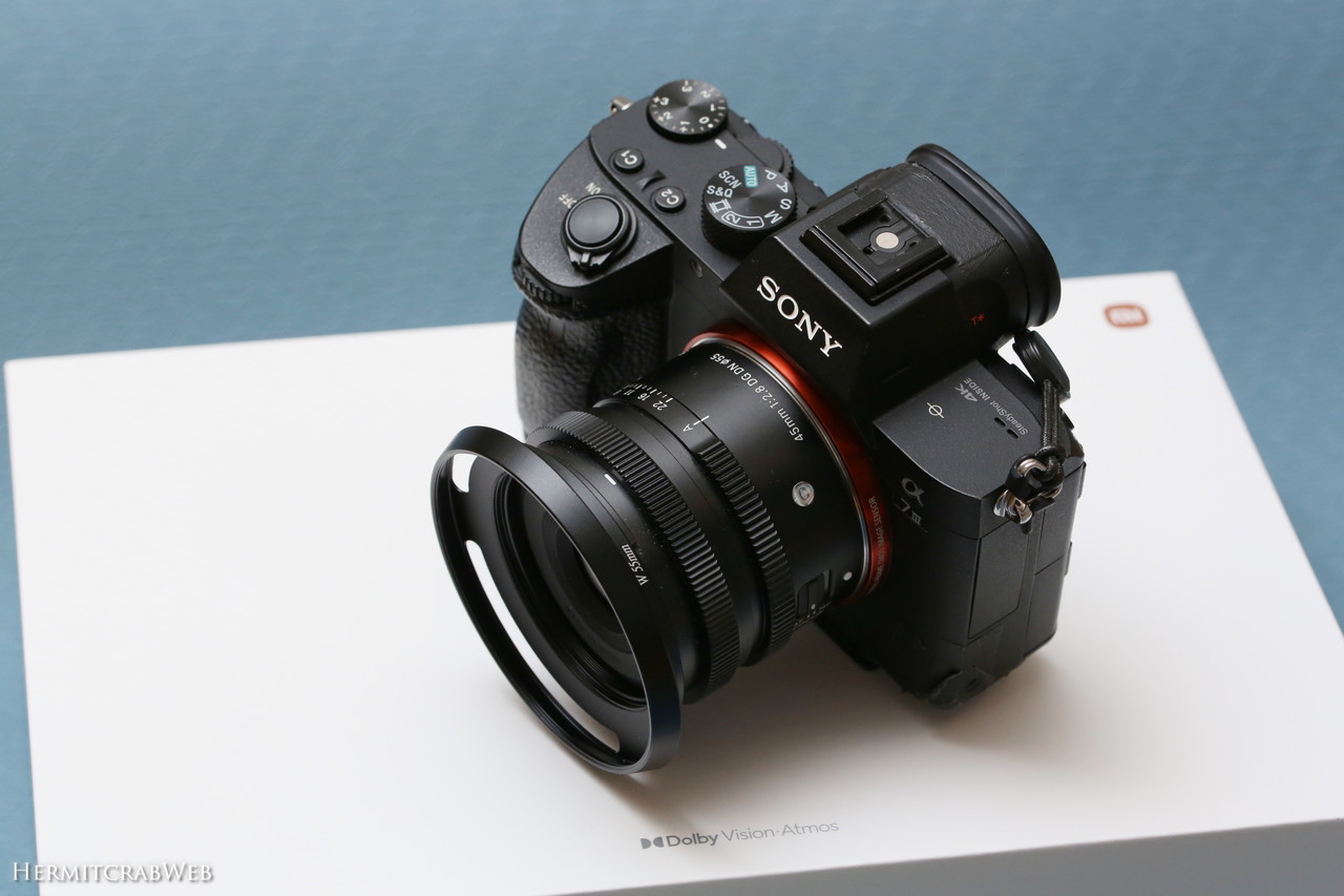 SIGMA 45mm F2.8 DG DN】コンパクト＆オールドレンズ風フードを試す