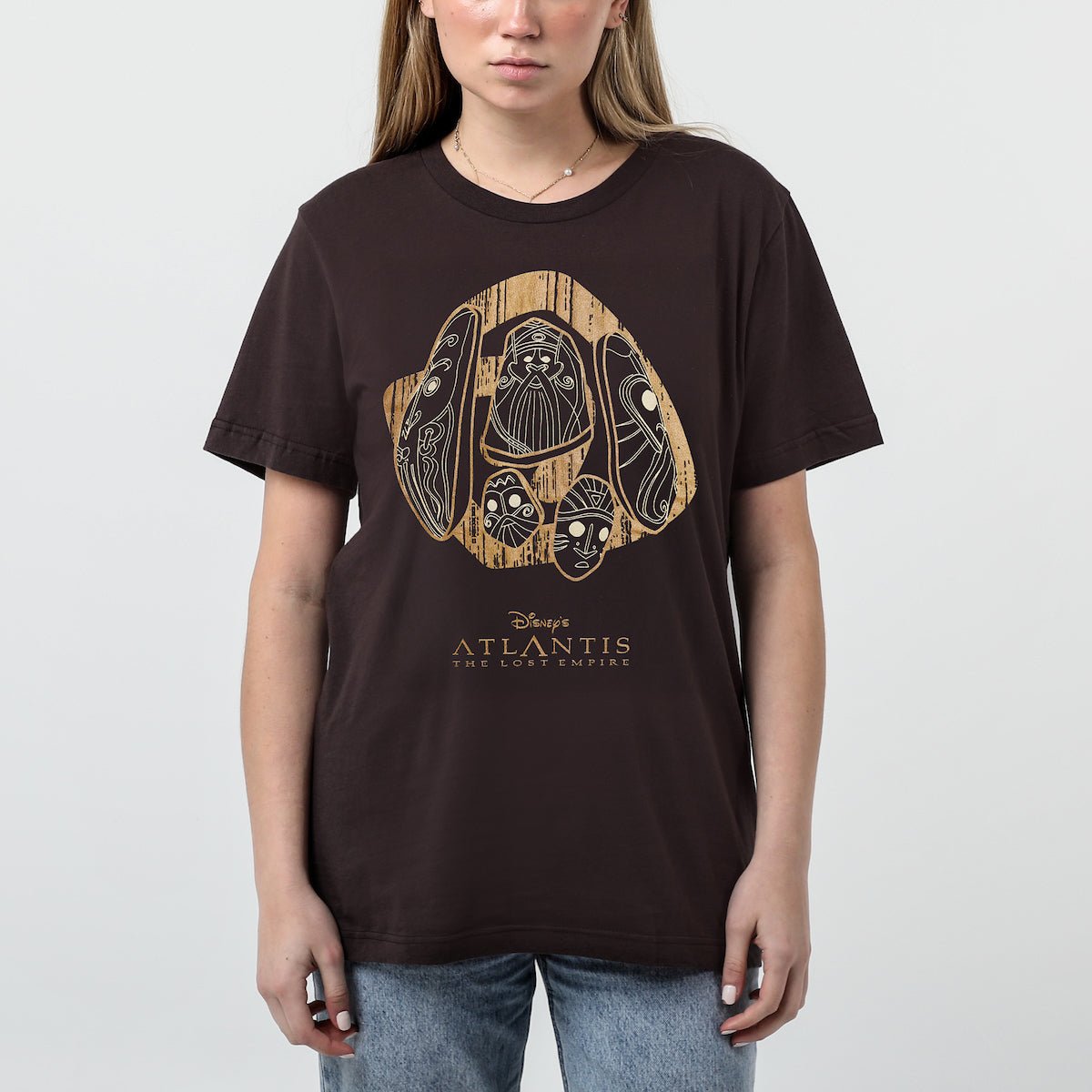 Disney's Atlantis Heart of Atlantis Brown Tee | Heroes & Villains