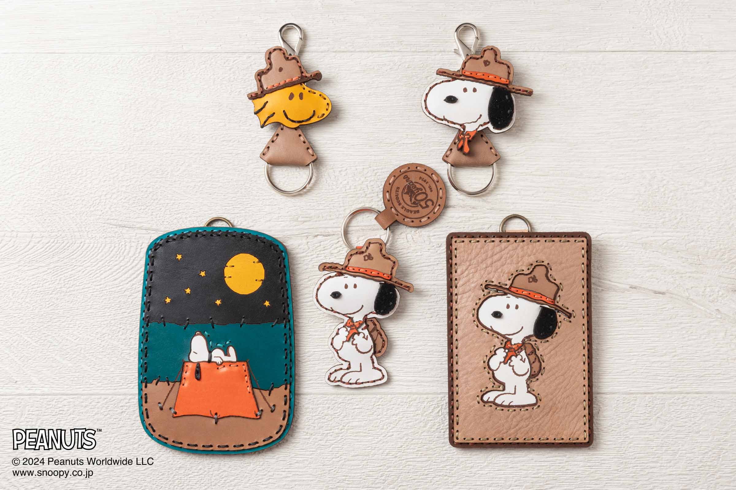 PEANUTS ビーグル・スカウト50周年記念] ハンドステッチの温もりある