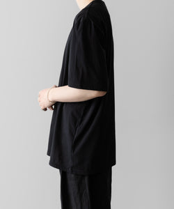 KANEMASA PHIL.】46G COTTON THIN PACK TEE - WHITE × BLACK | 公式