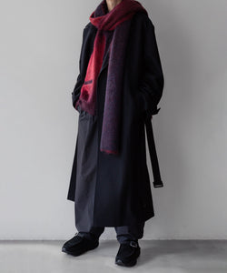 stein / シュタイン】GRADATION MOHAIR MUFFLER - RED | 公式通販
