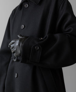 ssstein / シュタイン】OVERSIZED INVESTIGATED COAT - BLACK | 公式