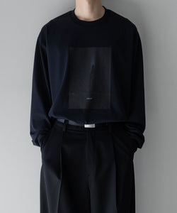 stein / シュタイン】OVERSIZED LONG SLEEVE TEE [ LINEAR ] - DARK