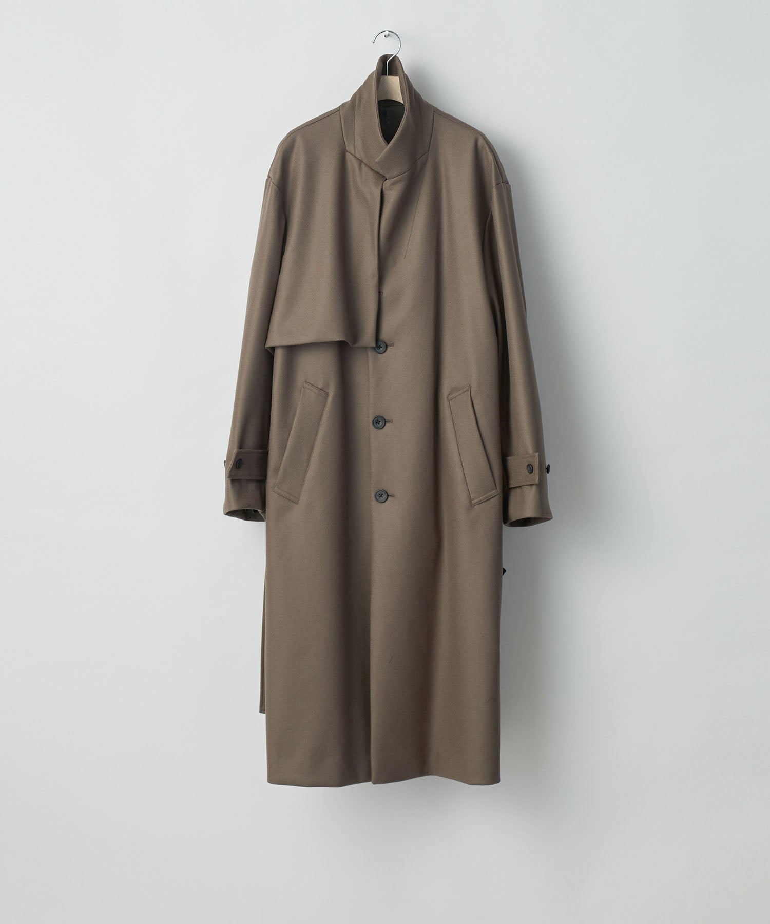 ssstein / シュタイン】LAY CHESTER COAT - DARK GREIGE | 公式通販