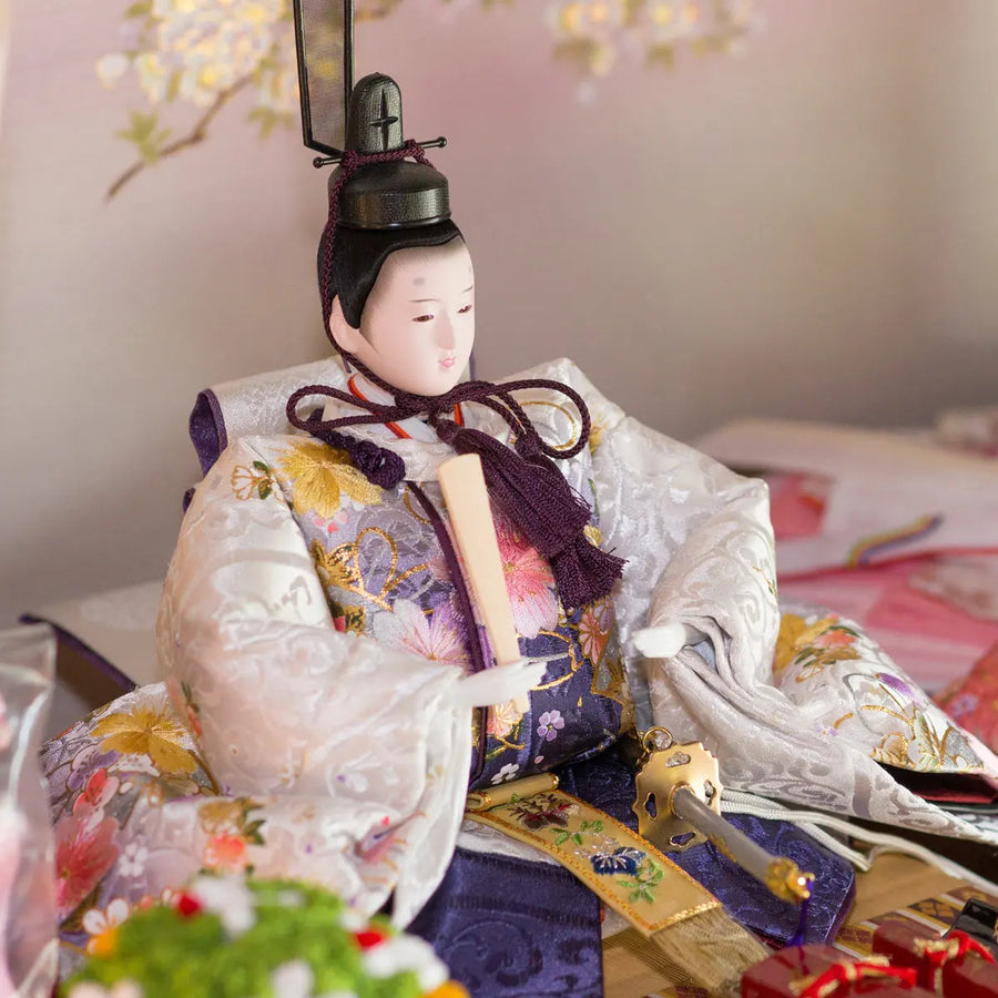 綺麗でおしゃれな雛人形。インテリアに！リビングに！【くるみ雛