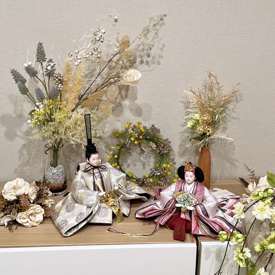 愛々しい気品ある最高級超ハイグレード本仕立ての雛人形で逸品 お雛様