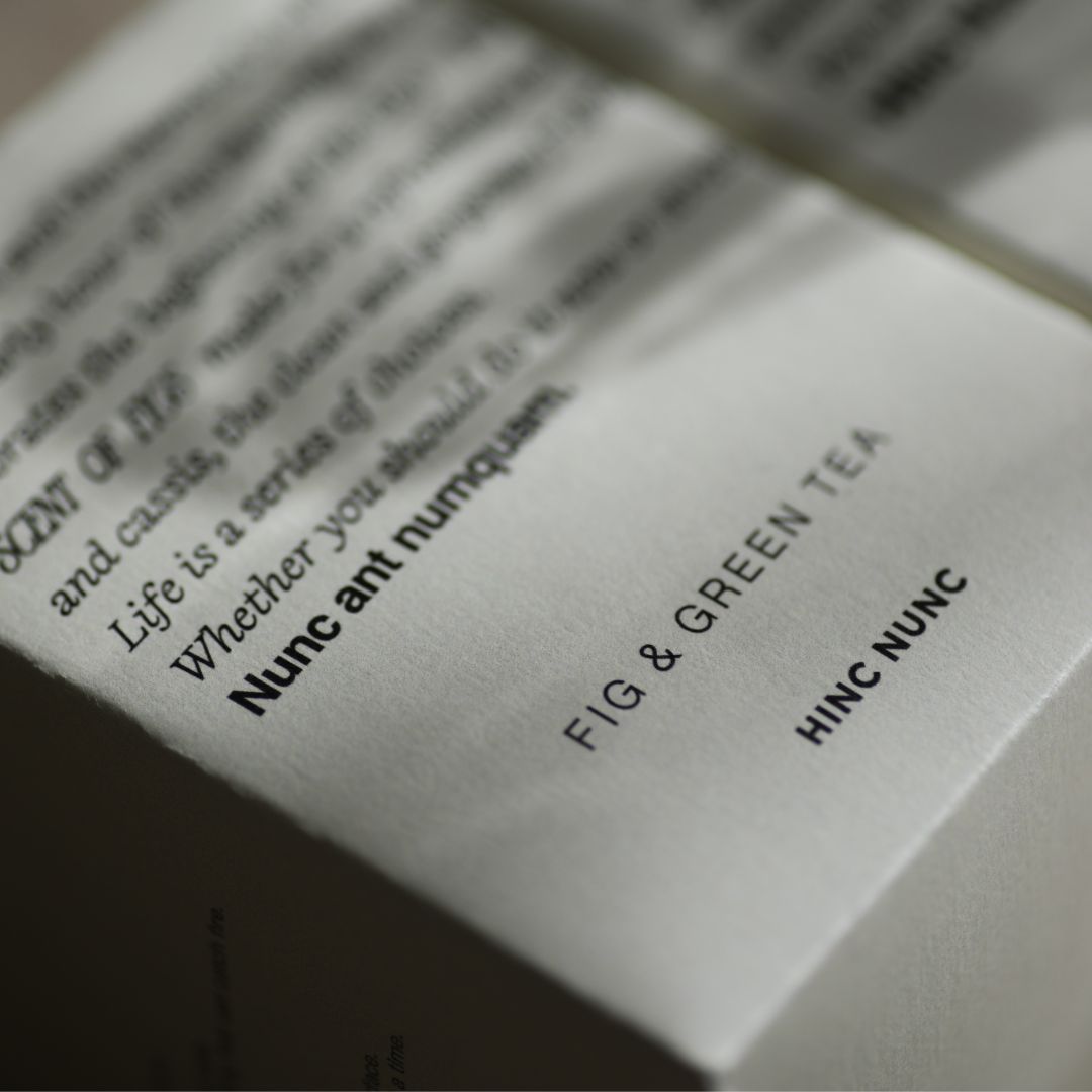 FIG & GREEN TEA – hincnunc.com