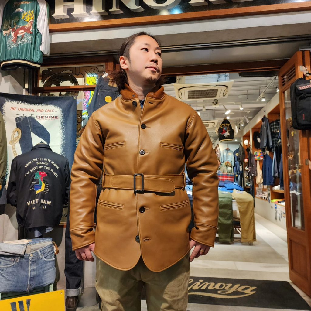 1920'S 「ONE OF THE BEST」 LEATHER COAT | HINOYA Official Site