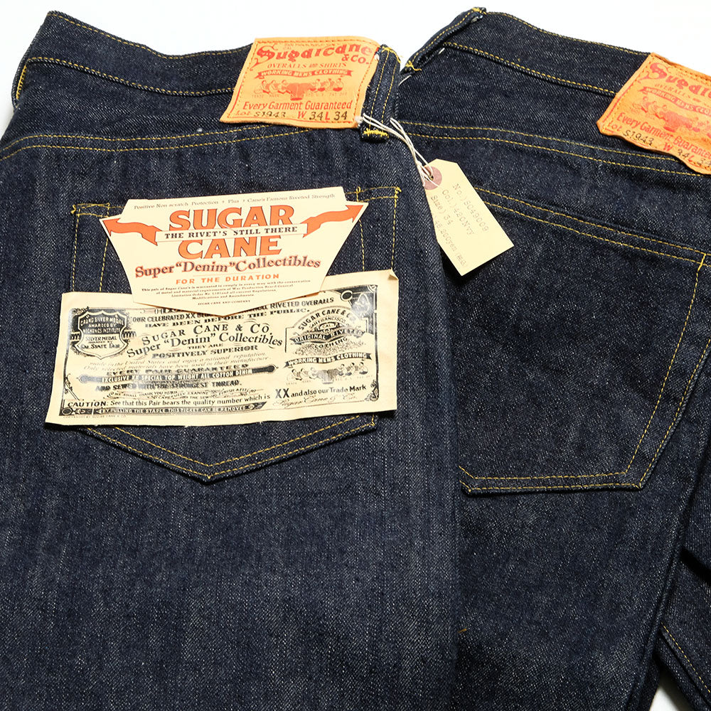 SUGAR CANE Super - Denim - Collectibles #09 13.5oz. BLUE DENIM