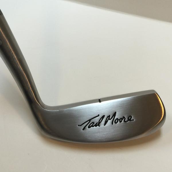 Tad Moore - Signature Muscle Back Blade Golf Putter with Hickory