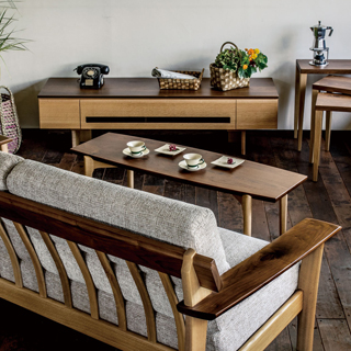 飛騨の家具 リビングテーブル l Sign(サイン) l 株式会社イバタ