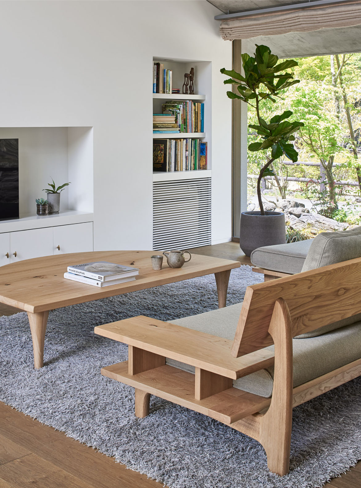 森のことば テーブル（片側R形天板） | 飛騨産業株式会社【公式