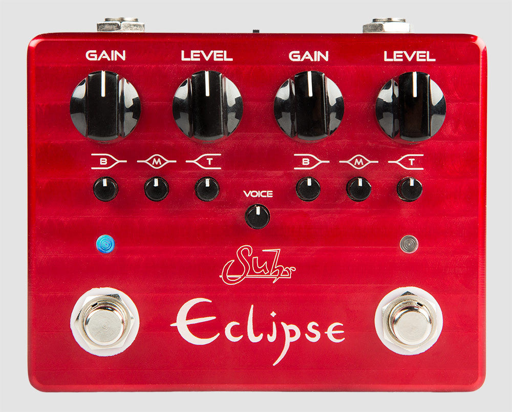 SUHR ECLIPSE DUAL CHANNEL OVERDRIVE/DISTORTION PEDAL