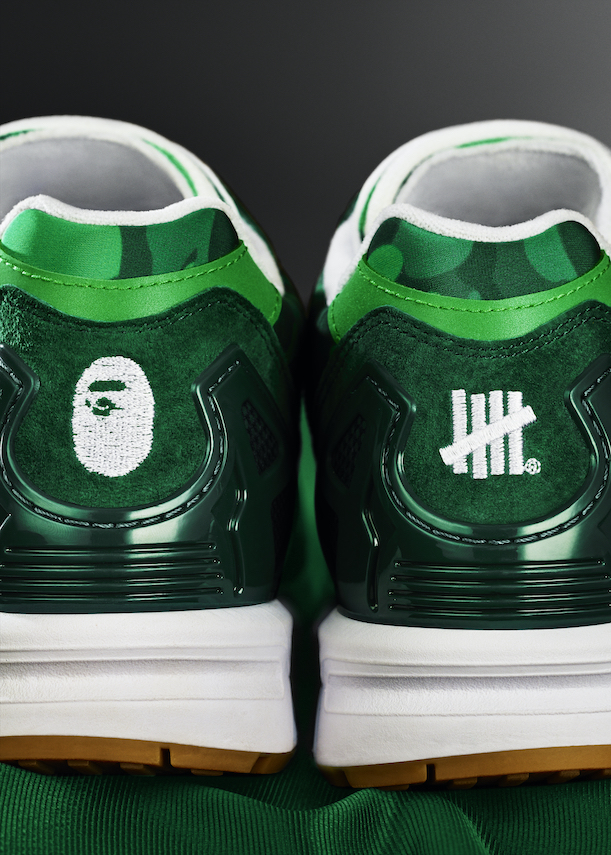 adidas×BAPE®×UNDEFEATEDトリプルコラボによる新作シューズ発売