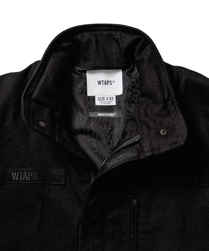 MINEDENIM、デニム地で仕上げたWTAPSとのコラボジャケット発売