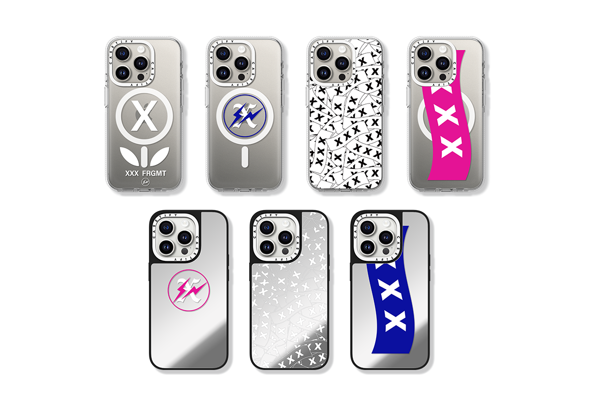 GOD SELECTION XXX × fragment design × CASETiFY、トリプルコラボ