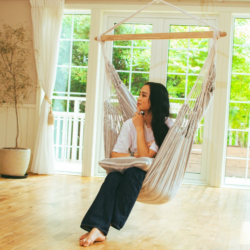 チェアハンモック ハンモックチェア コロンビアストライプ？ 1人用