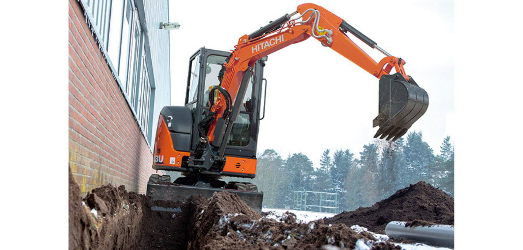ZX33U-6 Mini Excavators - Hitachi Construction Machinery UK