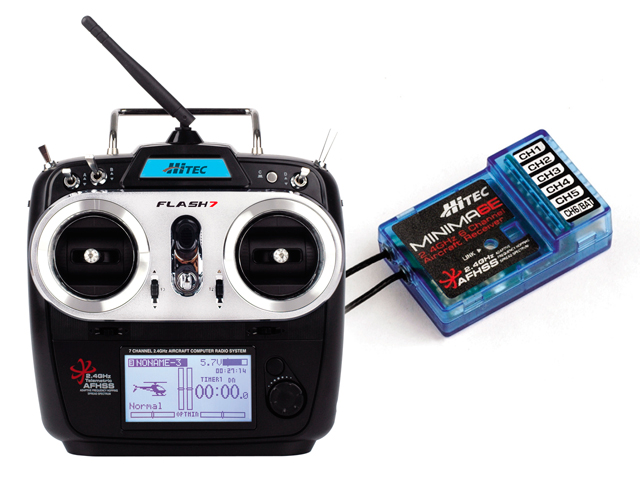 10チャンネルPCM10HS送信機本体•受信機 10チャンネルPCM10HS送信機本体