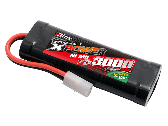 XPOWER Ni-MH 7.2V 3000mAh（for Car） | Hitec Multiplex Japan Inc.