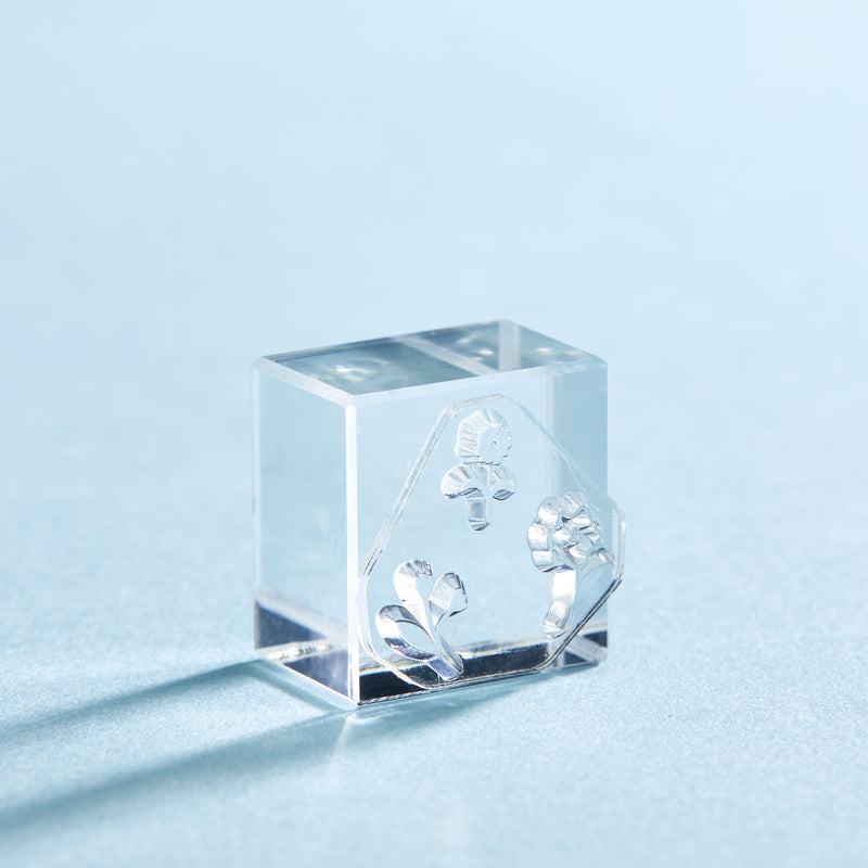 透明スタンプ「氷印」CLSS-003 フラワーセット｜HITOTOKI公式