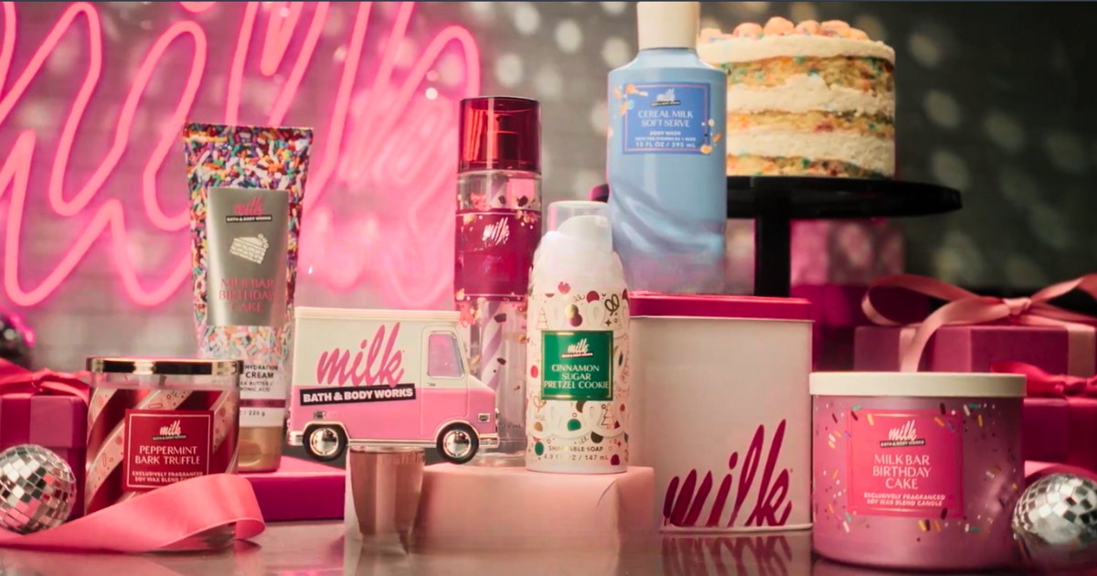 Bath & Body Works NEW Milk Bar Collab Smells Like the Holidays +