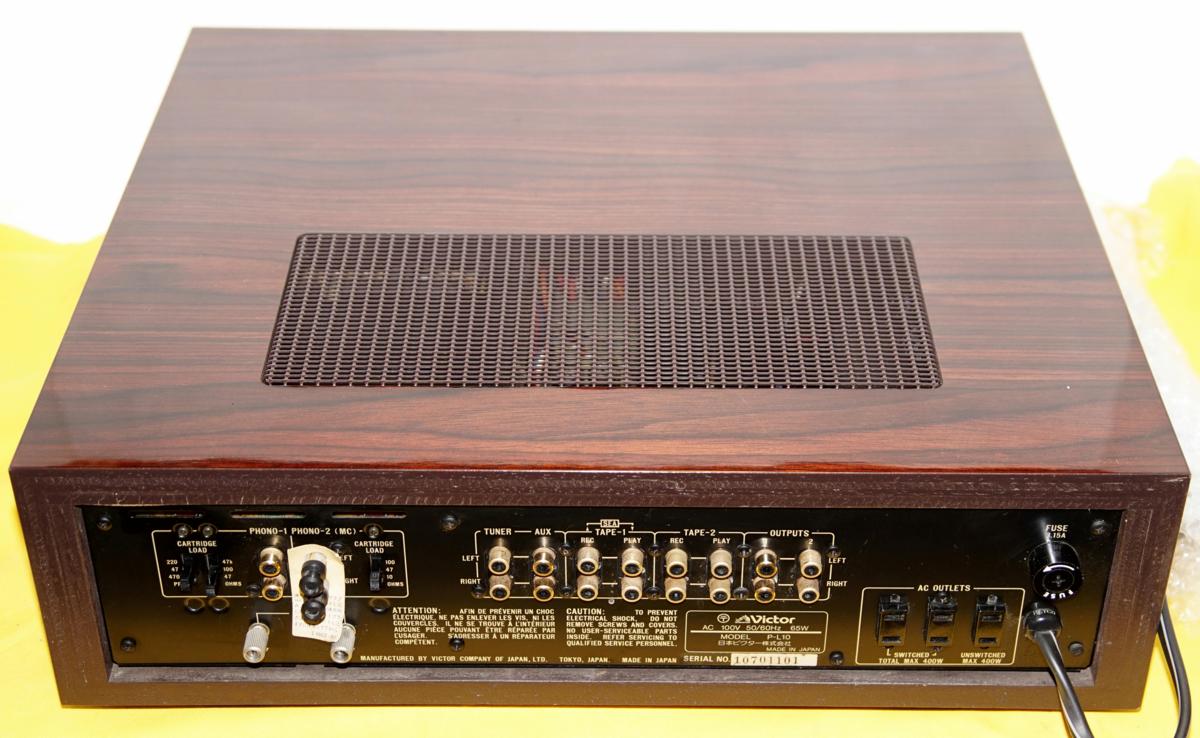 Victor ビクター P-L10 プリアンプ ビクタープリアンプ P-L10（その1