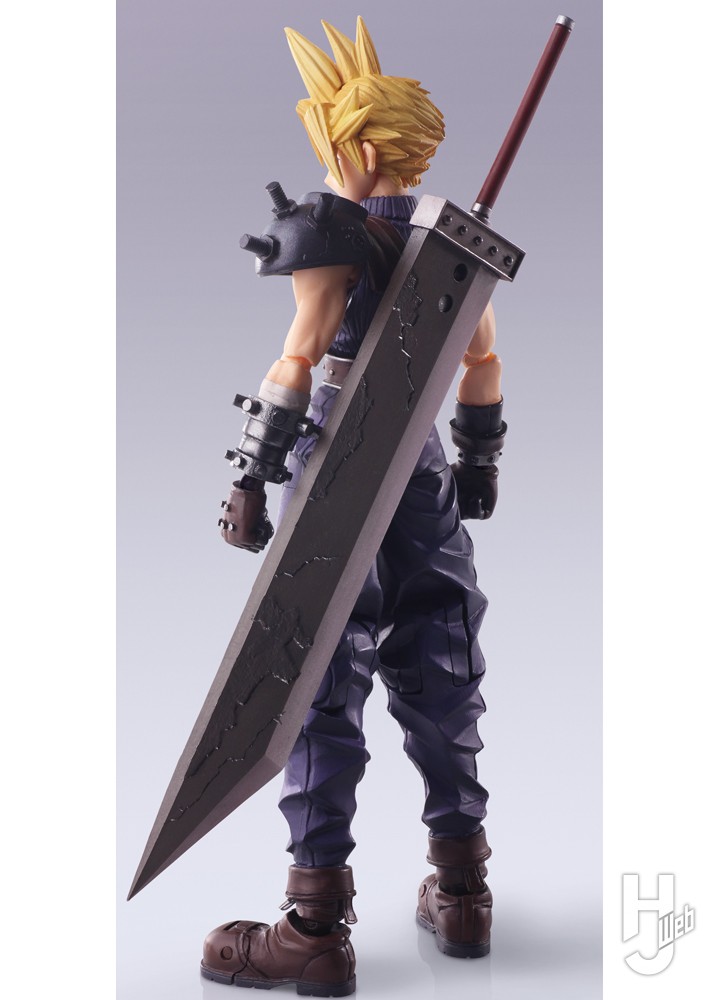 FFⅦ』オリジナル版ビジュアルを基にした「クラウド・ストライフ」がお