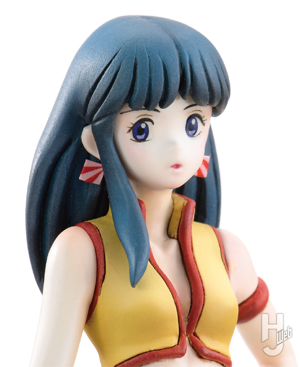 プラキット化した『ダーティペア』のケイ＆ユリをチャーミングに塗装