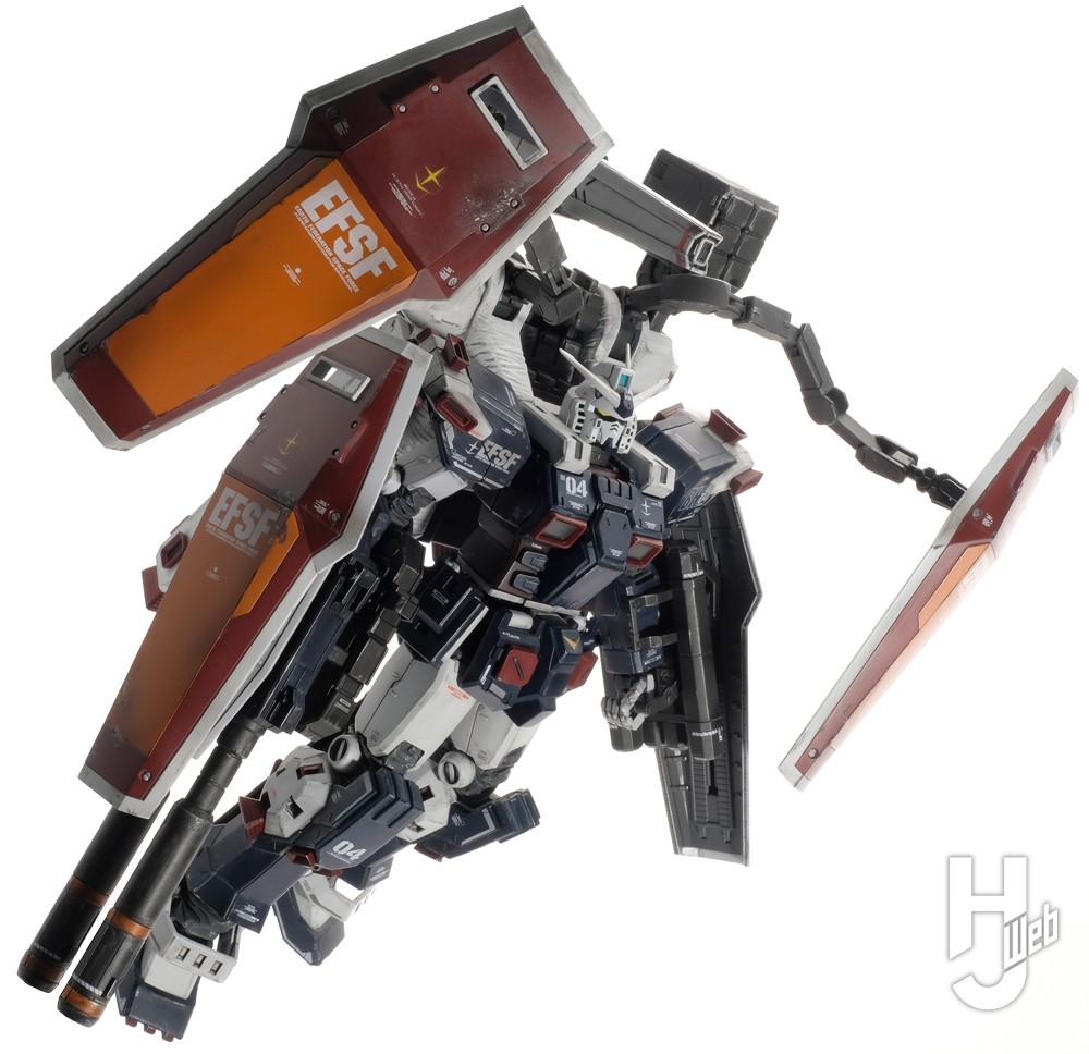MGフルアーマーガンダムVer.Ka サンダーボルト ミキシング 全塗装 完成