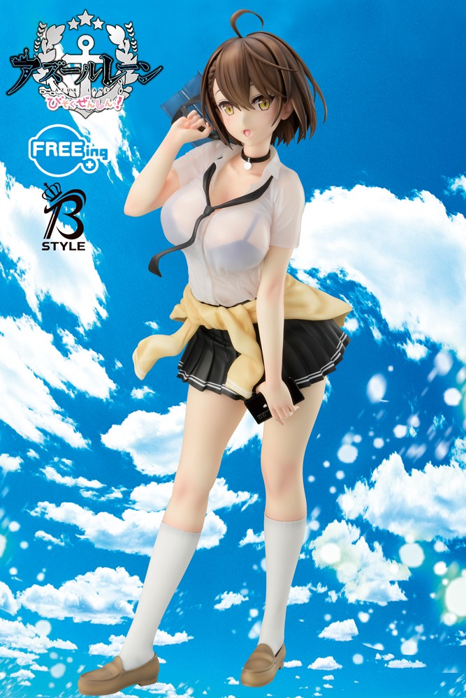 アズレン】びそくぜんしんっ！ の“スケスケ”制服姿のボルチモアを魅力