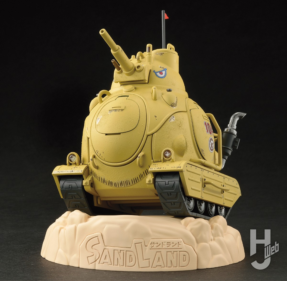 映画『SAND LAND』より、超合金で「サンドランド国王軍戦車隊104号車