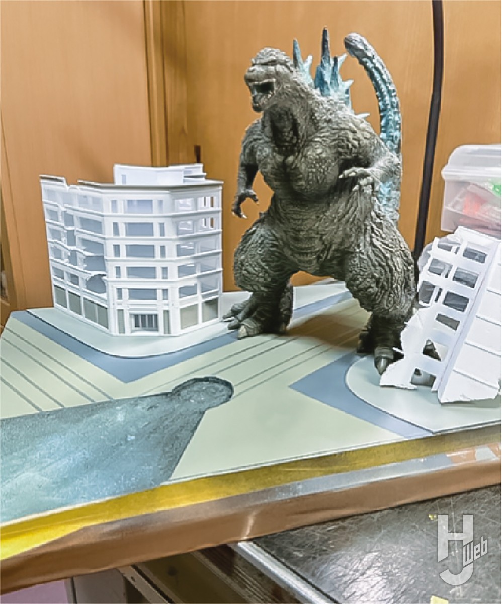 ゴジラ-1.0』銀座の惨劇を「怪獣王シリーズ ゴジラ（2023）」で