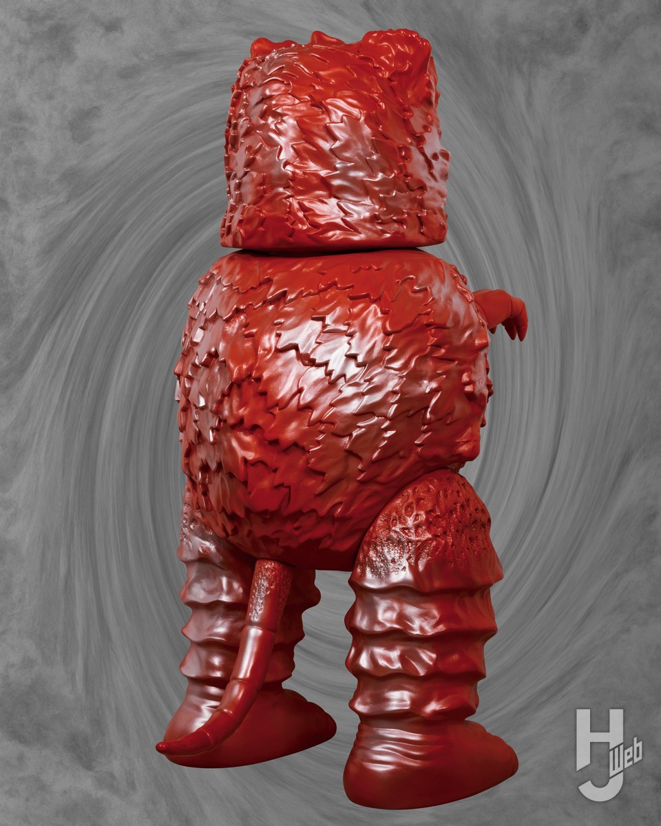 全高120cm！マルサン版「ガラモン」巨大ソフビがNAGNAGNAG氏