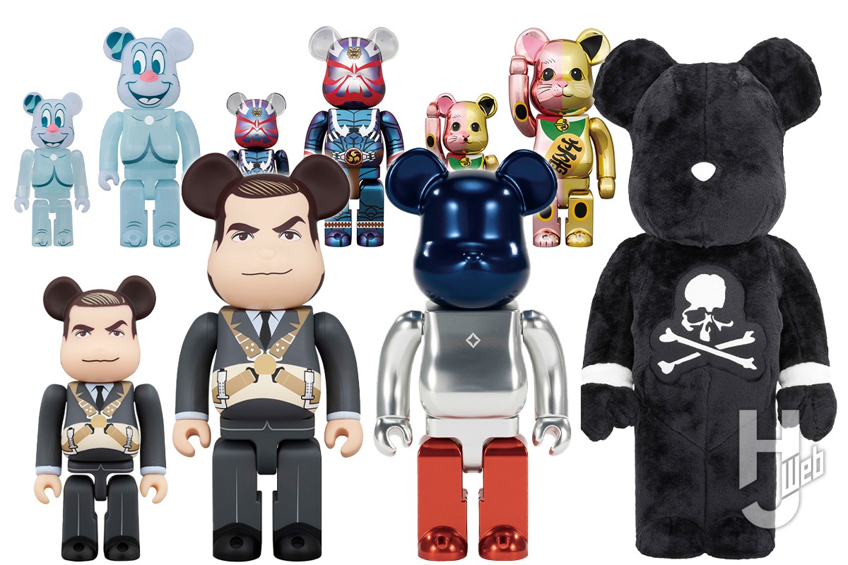 最新“BE@RBRICK”情報】「007 James Bond」や「仮面ライダーアマゾン